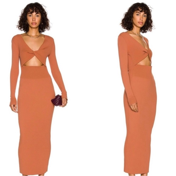 A.L.C. Dresses & Skirts - ALC fitted maxi with statement center cut.  
Never worn XS